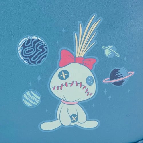 LoungeFly Lilo & Stitch Plush Stitch Mini-Backpack